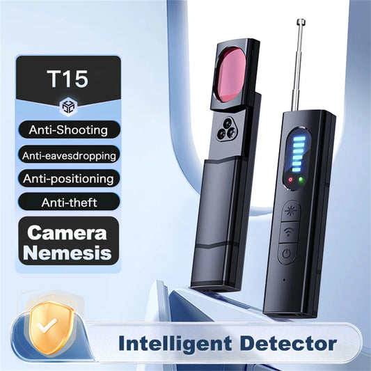 Détecteur de caméra cachée anti-espion portable