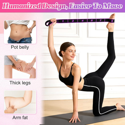 Bandes de résistance fitness 3 pièces avec repères numérotés