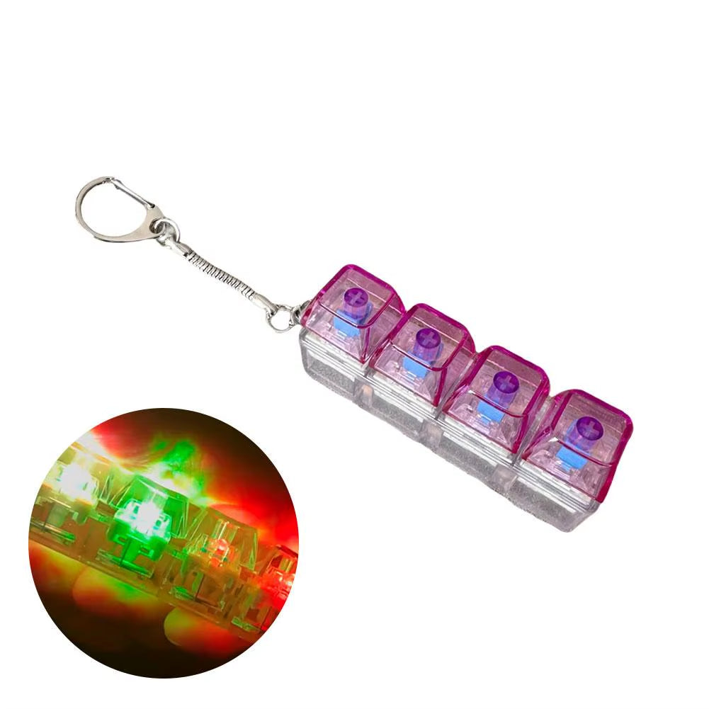 Porte-Clés Fidget LED Anti-Stress