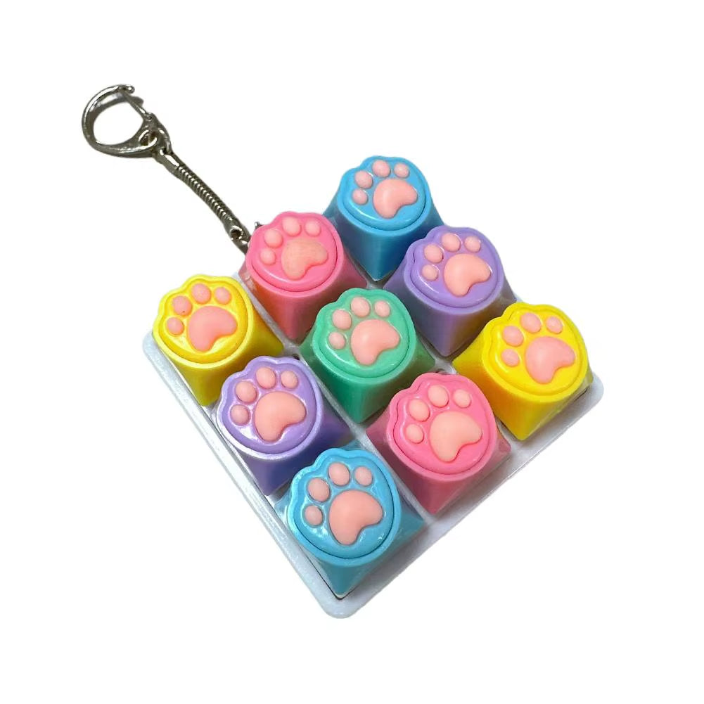 Porte-Clés Fidget LED Anti-Stress