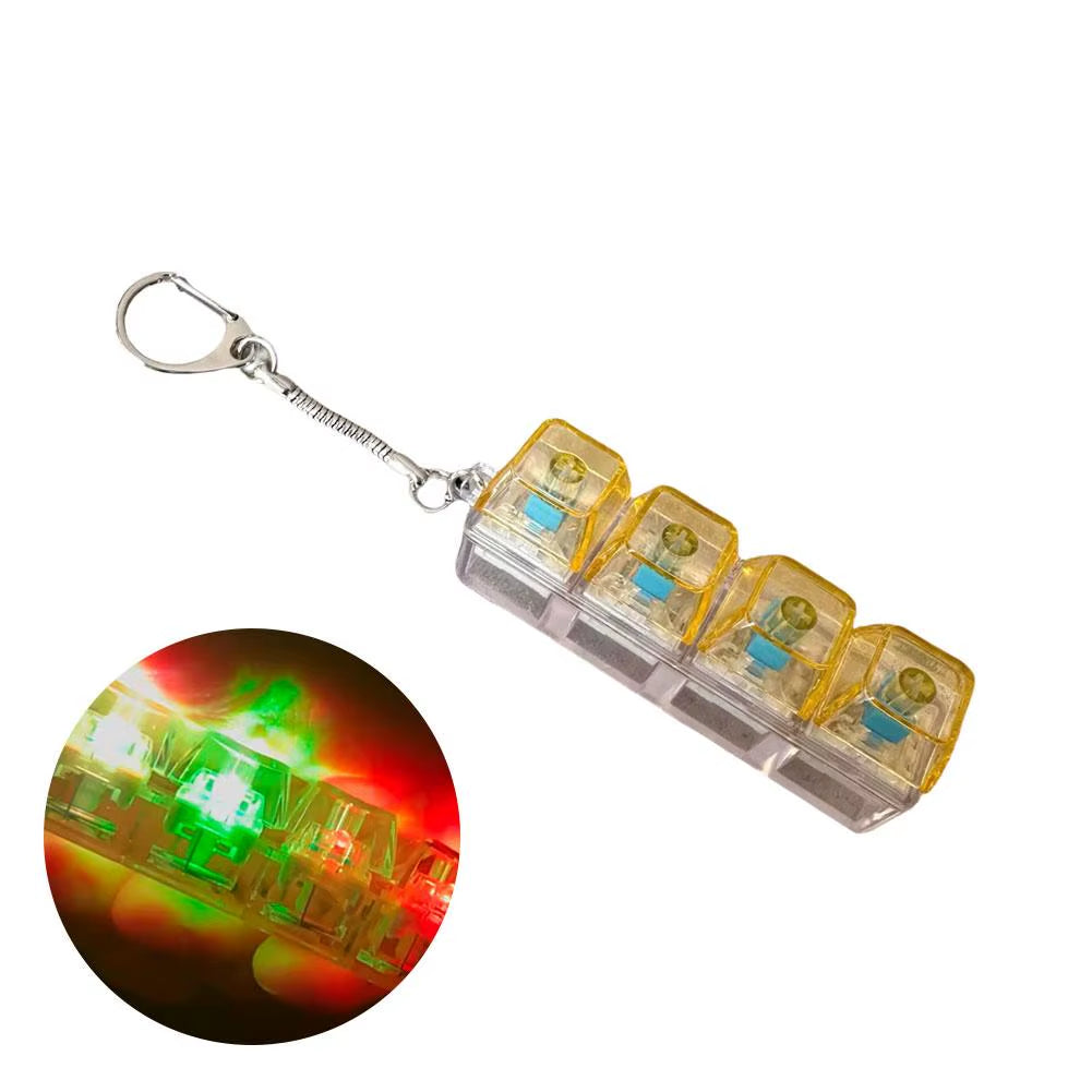 Porte-Clés Fidget LED Anti-Stress