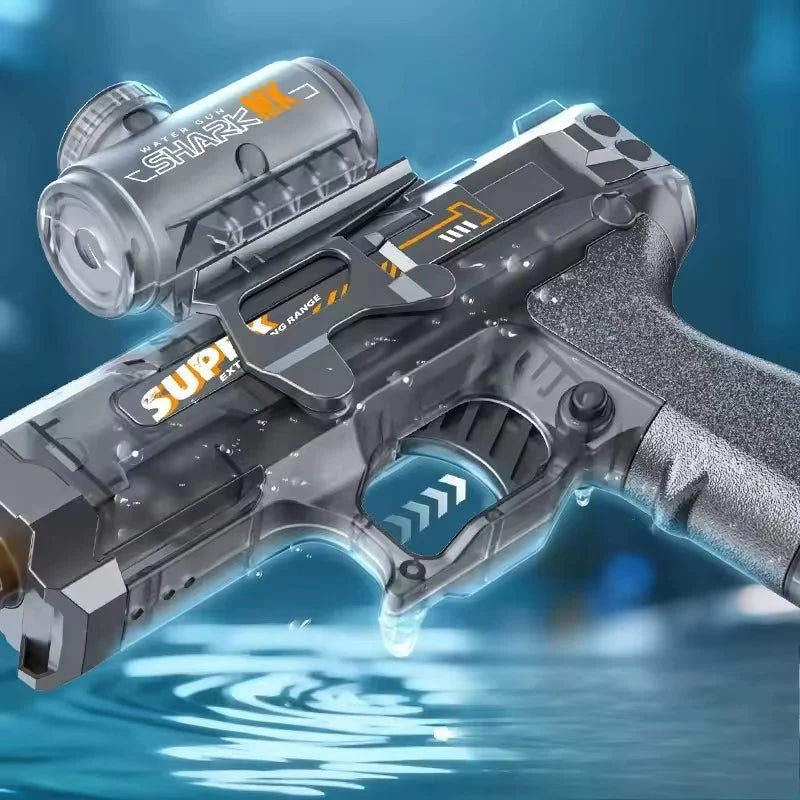 Pistolet à eau électrique automatique noir