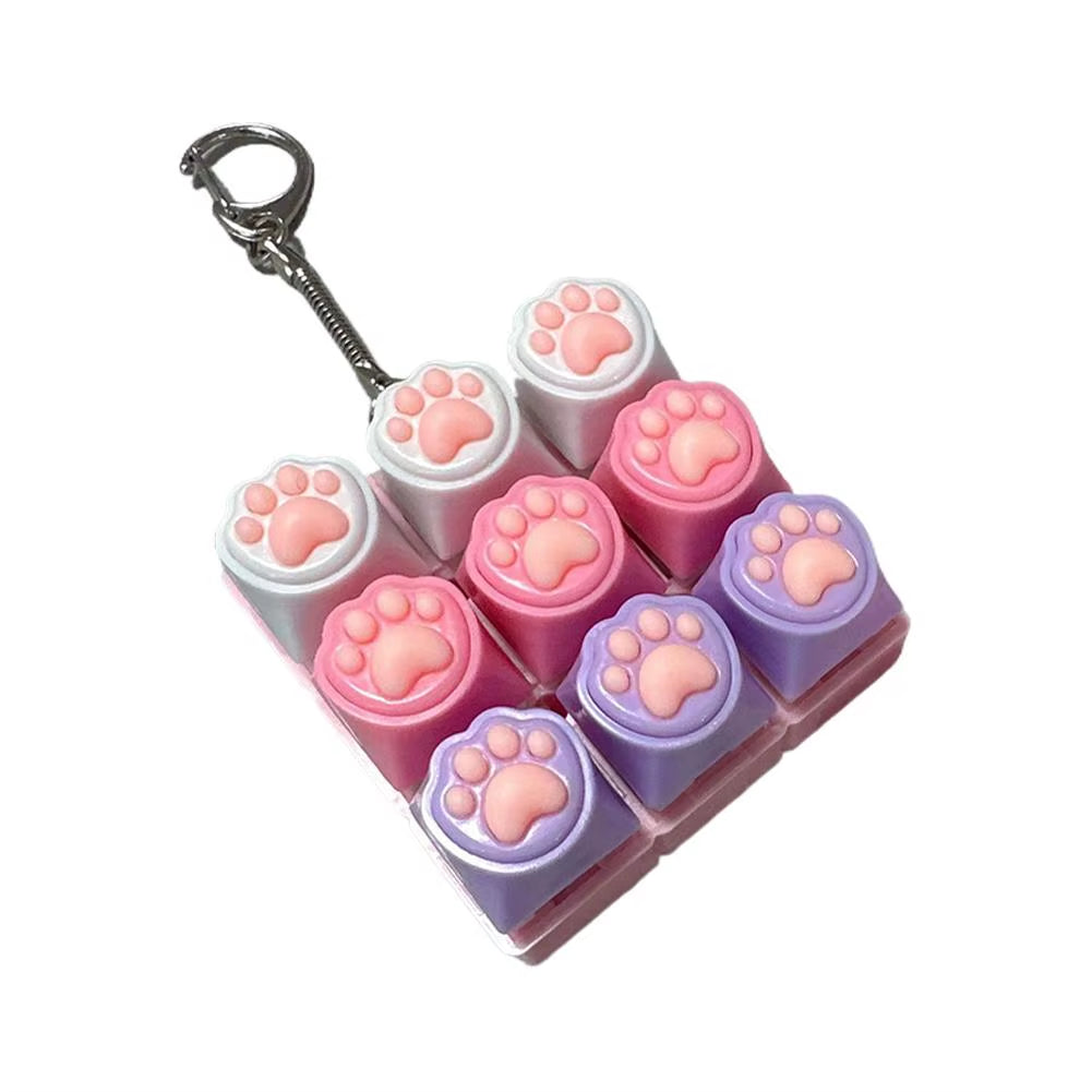Porte-Clés Fidget LED Anti-Stress