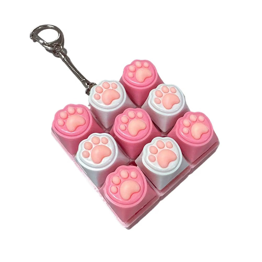 Porte-Clés Fidget LED Anti-Stress