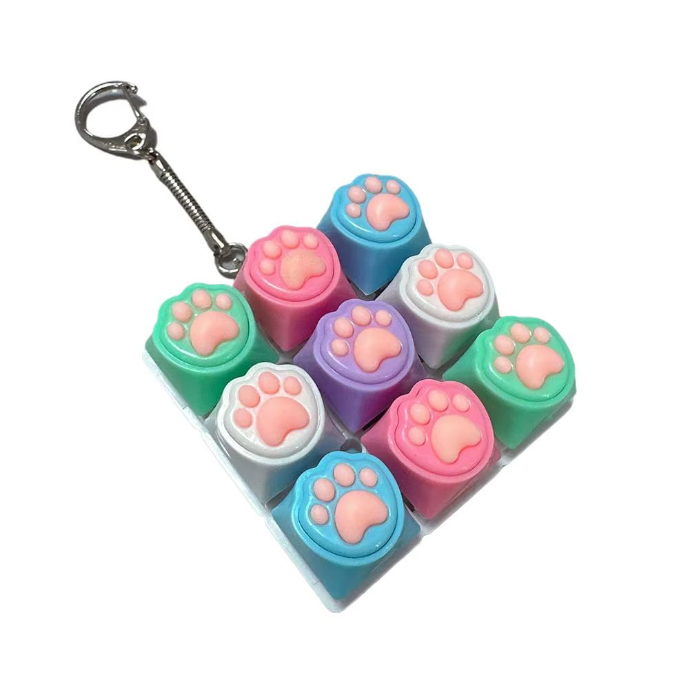 Porte-Clés Fidget LED Anti-Stress