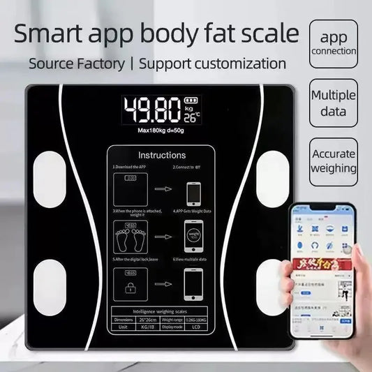 Balance connectée Bluetooth analyse corporelle
