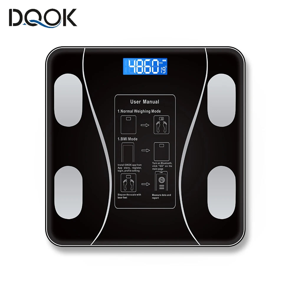 Balance connectée Bluetooth analyse corporelle
