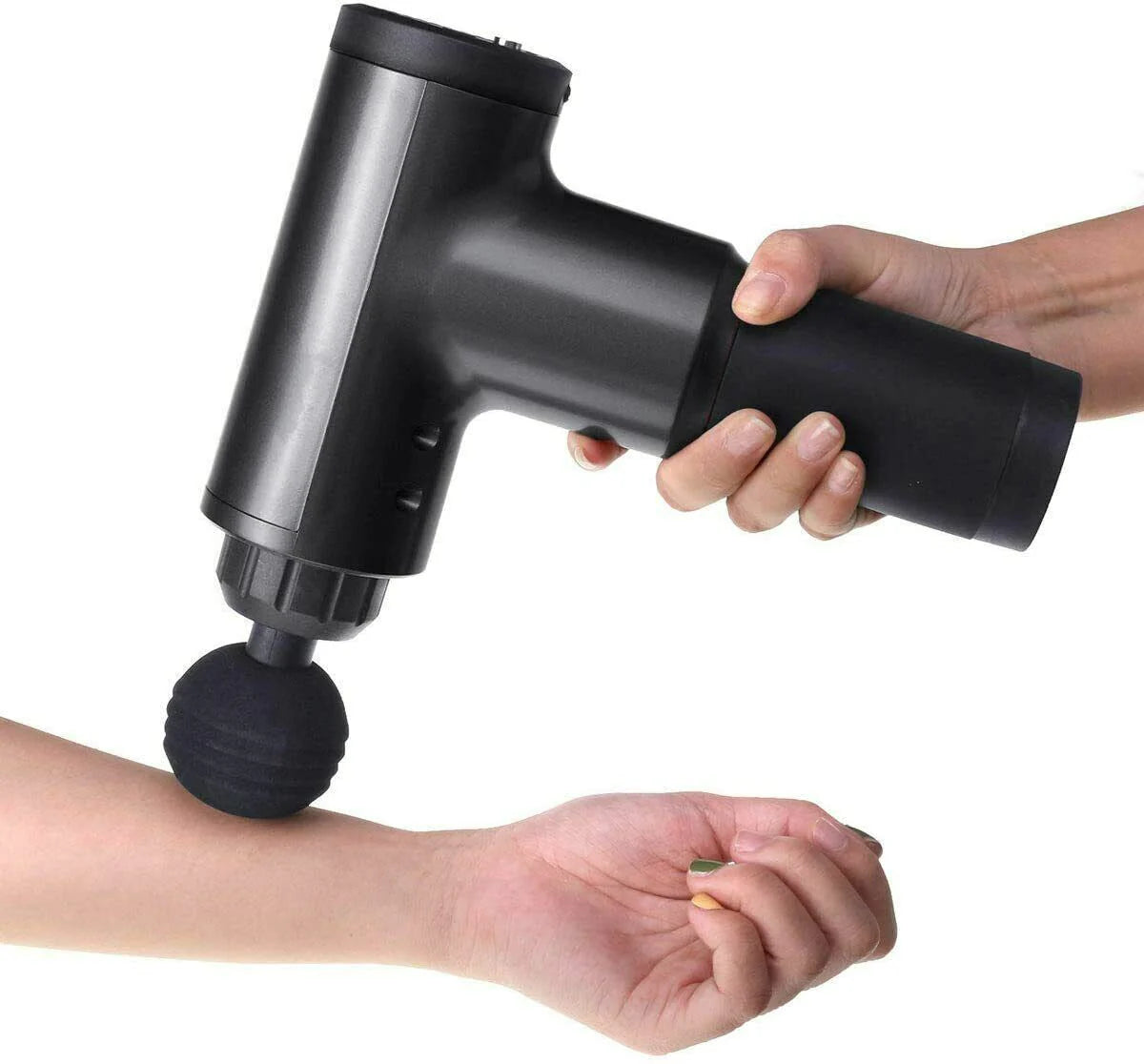 Pistolet de massage à percussion avec 4 têtes